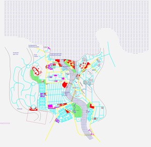 Schika'Gow, der Stadtplan